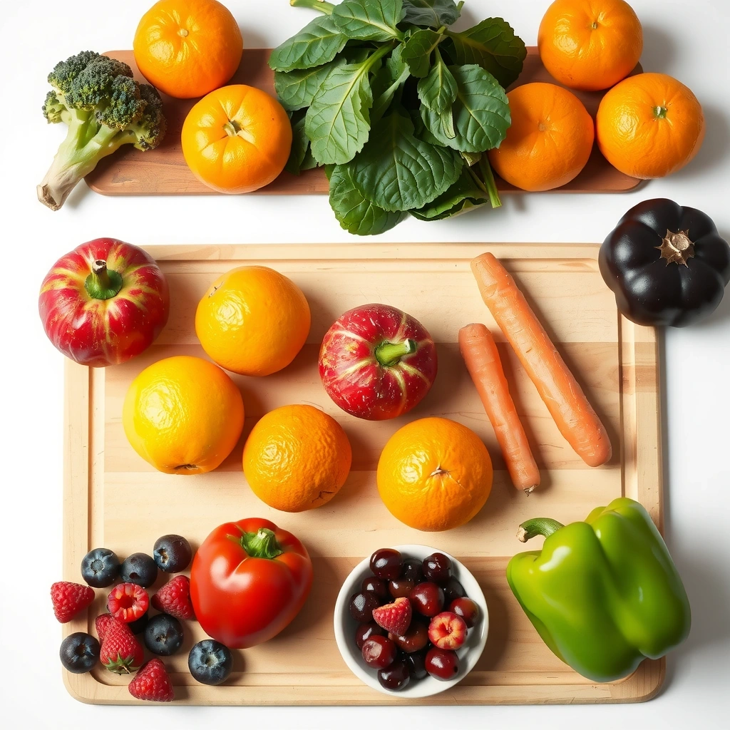 Raznovrsna ishrana sa voćem i povrćem